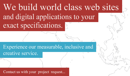 We build web sites